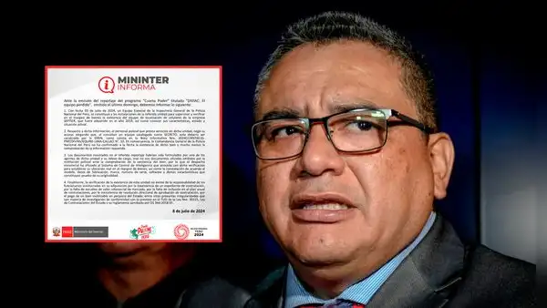Mininter insiste en desaparición del geolocalizador: solicitan verificación para dar con su “ubicación real”