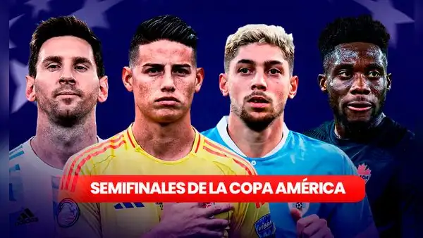 Semifinales Copa América 2024: programación, horarios y canales de los partidos