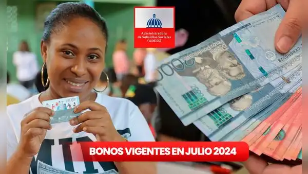 ADESS en línea 2024, consulta con cédula: BONOS VIGENTES de julio en República Dominicana