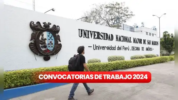 ¡Trabaja en la UNMSM! Ofrecen empleos con sueldos de hasta S/5.614 para estudiantes, técnicos, bachilleres y más