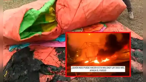 Lanzan bomba molotov contra negocio de juegos infantiles en SJM: pérdidas superan los S/100.000