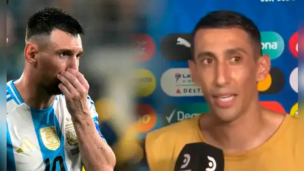 Di María se quebró en vivo tras revelar las palabras de Messi para llegar a la final de la Copa América