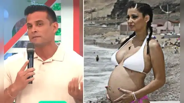Christian Domínguez se pronuncia sobre el supuesto embarazo de Karla Tarazona que reveló Jimmy Santy