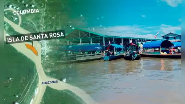 Descubre la Isla Santa Rosa, una joya fluvial del Amazonas que comparte frontera con 3 países de Sudamérica