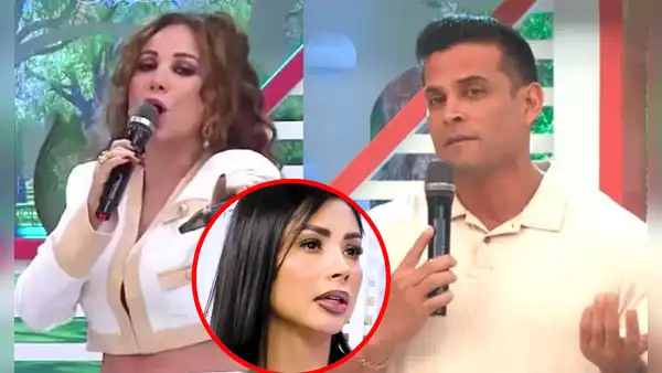 Janet Barboza SE BURLA a Christian Domínguez: “Creía que era el único que la hacía, pero se la hacían el doble”