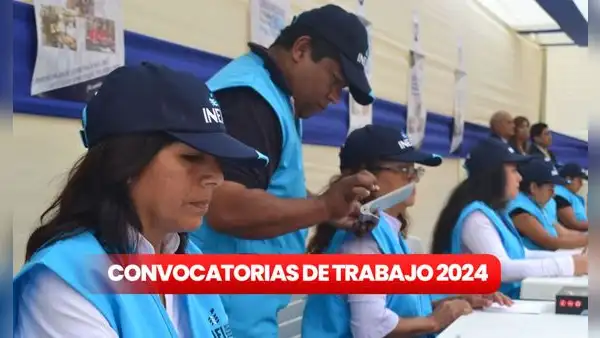 INEI busca aplicadores y orientadores para prueba nacional: puedes postular si eres egresado o técnico