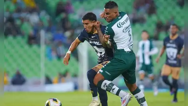 Santos Laguna empató 1-1 con Pumas y consiguió su primer punto en el Torneo Apertura de la Liga MX