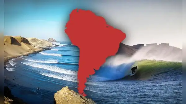 El país de Sudamérica donde se forman las olas más largas del mundo: es el 'paraíso' para el surf