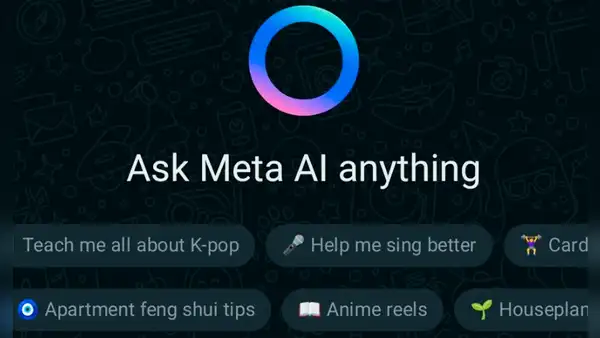 WhatsApp ya cuenta con su propio chatbot con IA: así podrás hacer consultas a Meta AI