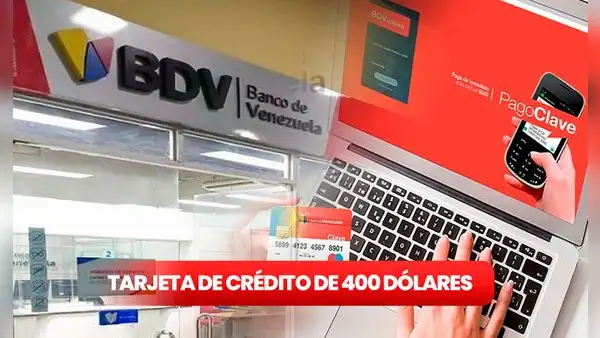Banco de Venezuela: SOLICITA hoy en 4 pasos la TARJETA DE CRÉDITO de hasta 400 dólares