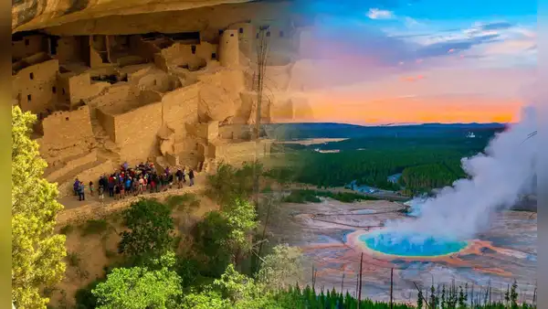 Los primeros 4 parques nacionales en ser declarados Patrimonio de la UNESCO: 2 están en Estados Unidos