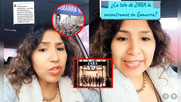 Peruana genera polémica al afirmar que las telas que usan en Zara jamás será igual a la de Gamarra: “Es exclusiva”