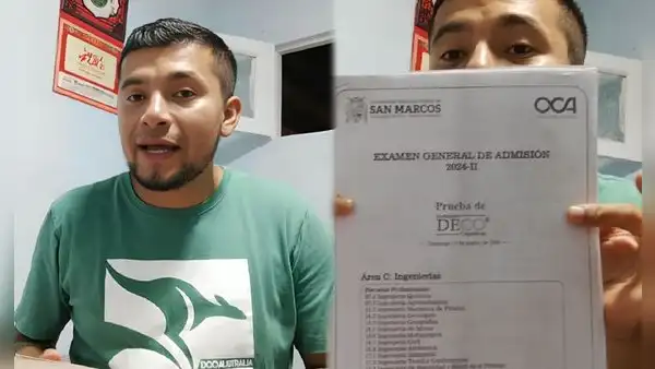 Alumno de la UNMSM revela cómo ingresó con solo dos meses de preparación: “Yo no sabía nada de letras”
