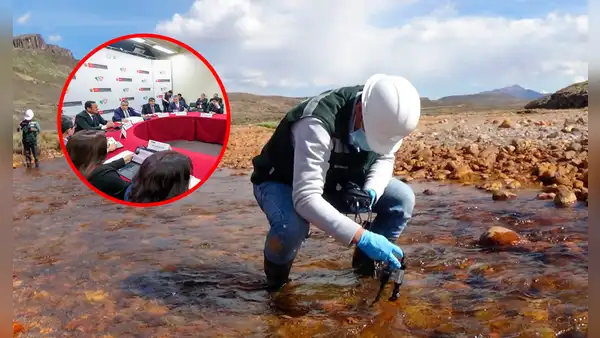 Acuerdan declarar en emergencia distritos en Arequipa por contaminación de ríos Tambo y Coalaque por minería