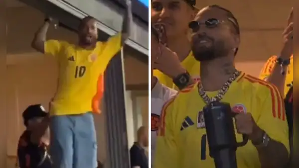 Maluma protagonista polémica con hinchas argentinos durante la final de la Copa América 2024