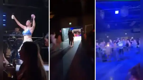 Pamela Franco debuta con concierto en Milán, pero público abandonó discoteca en pleno show
