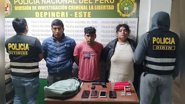 Capturan a banda criminal que captaba a menores para perpetrar extorsiones en Trujillo