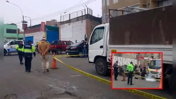 San Martín de Porres: mototaxista fallece tras ser atropellado por un camión de carga