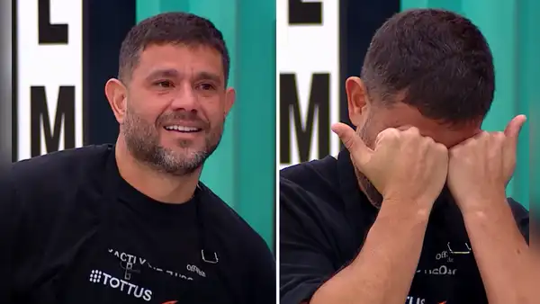 Yaco Eskenazi llora de emoción tras tierna sorpresa de sus hijos en 'El gran chef: famosos'