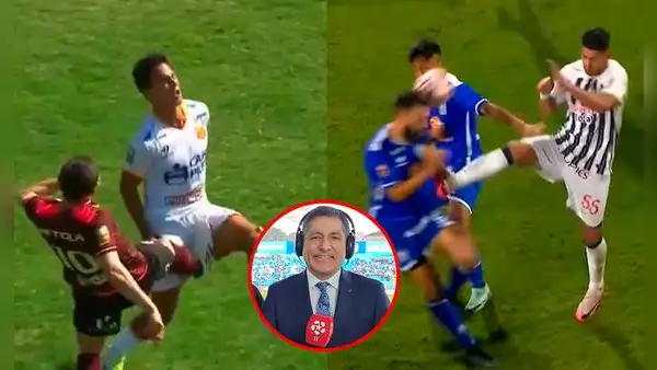 Éxarbitro FIFA revela por qué Calcaterra se ganó la roja y Carlos Zambrano no fue expulasdo
