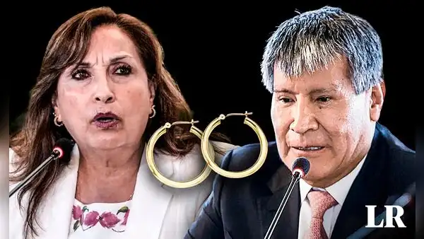 Poder Judicial confirma incautación de aretes de oro de Dina Boluarte que compró Wilfredo Oscorima en Casa Banchero