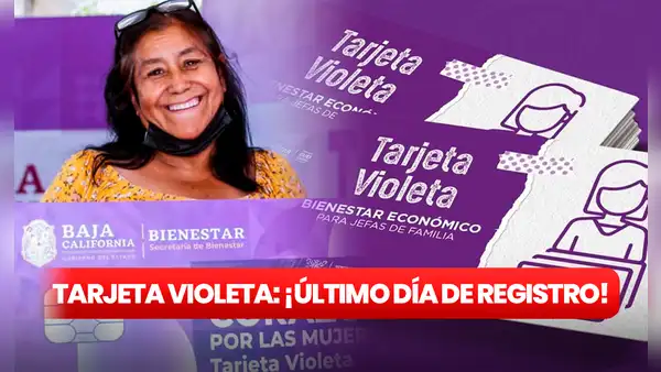 Tarjeta Violeta Bienestar 2024: FECHA LÍMITE de registro para recibir los $2.600 en Guerrero y Baja California