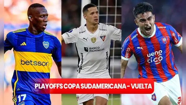 Copa Sudamericana 2024: fixture de los partidos de vuelta por el repechaje a octavos de final