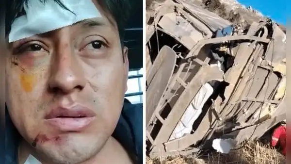 Bryan Blancas de la Orquesta Antología del Folklore intentó rescatar a sus amigos tras accidente: Lloré y grité