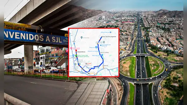 La ruta del Anillo Vial Periférico que permitirá viajar de Independencia a San Juan de Lurigancho en 5 minutos
