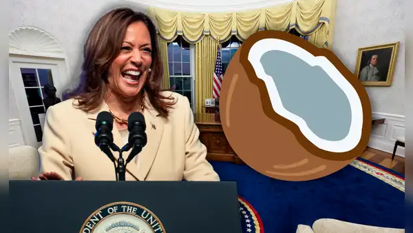 Kamala Harris: ¿por qué relacionan el emoji de coco con la vicepresidenta de Estados Unidos?