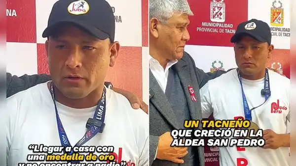 Campeón de judo rompe en llanto tras ganar medalla de oro: “Nunca sentí el abrazo de un padre”