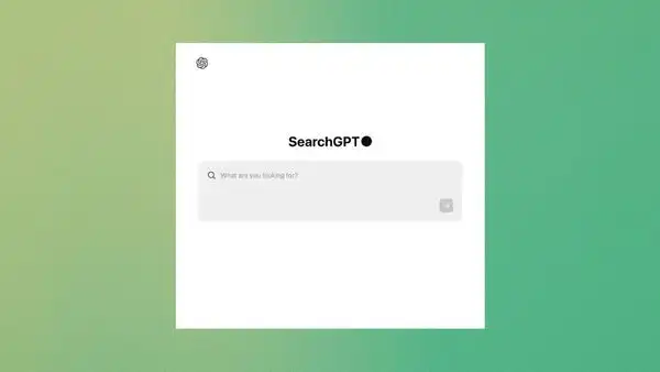 Nueva competencia para Google: OpenAI estrena 'SearchGPT', su propio buscador basado en la IA