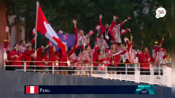 ¡Perú dice presente en París 2024! Así fue el desfile de la delegación en los Juegos Olímpicos