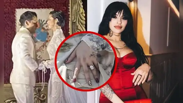 Christian Nodal es criticado por gastar millones en anillo de Ángela y reducir pensión de su hija Inti