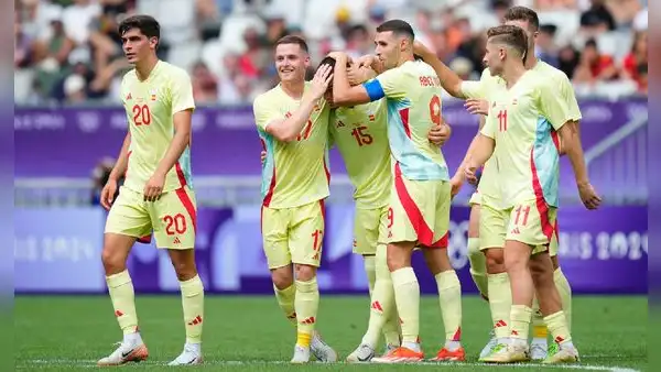 República Dominicana cayó 3-1 ante España por el fútbol de los Juegos Olímpicos París