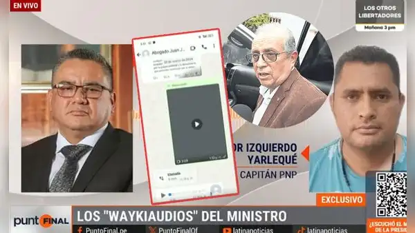 Revelan audio entre Juan José Santiváñez y ‘Culebra’: "Quiero saber si hay algún tema contra el hermano"