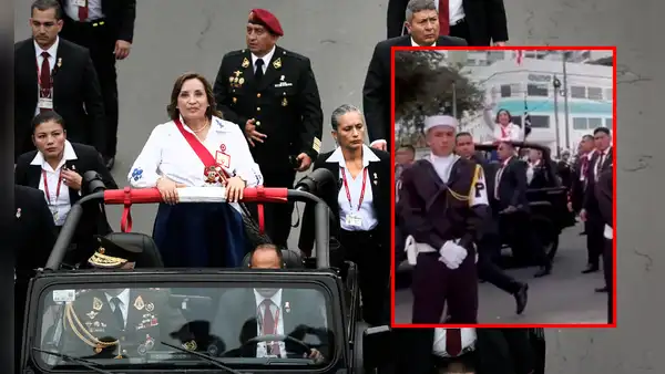 Gritan "corrupta" a Dina Boluarte en Desfile Militar y ella responde: "Tu mamá"
