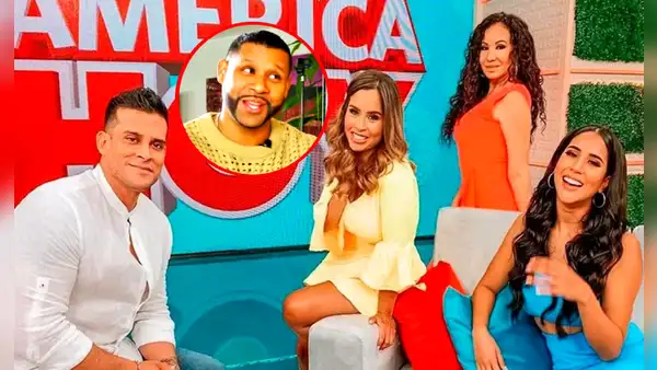 Edson Dávila revela la fuerte razón por la que Christian Domínguez sí fue respaldado en 'América hoy' y Melissa Paredes no