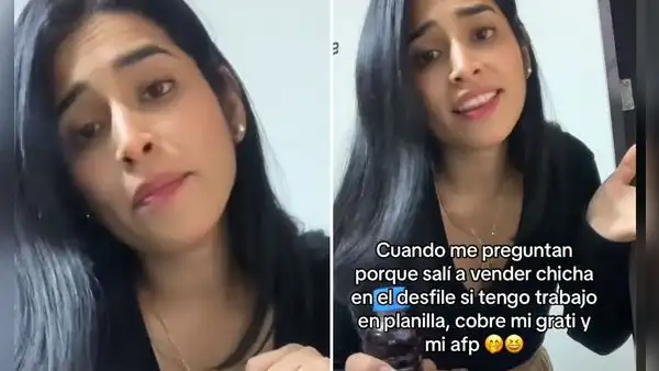 Peruana trabajó como ambulante en desfile a pesar de tener gratificación y AFP: "Siempre busquemos más"