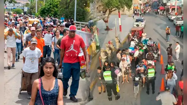 Más de 1.000 agentes PNP resguardan frontera con Tumbes tras presunto fraude electoral en Venezuela