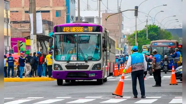 Desvío del Corredor Morado por obras en San Juan de Lurigancho: conoce la nueva ruta hacia el centro de Lima