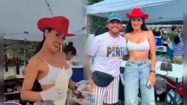 Michelle Soifer es invitada a festival peruano en EE.UU. y vende comida criolla a los asistentes