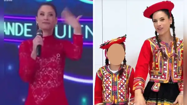 María Pía Copello se quiebra al recordar el detrás de cámaras del video que hizo con su hija por Fiestas Patrias