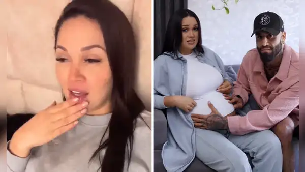 ¿Ya nacerá su bebé? Angie Arizaga y Jota Benz pasan susto por dolores del parto y acuden rápido a la clínica