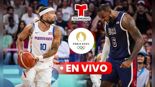 [Telemundo] Puerto Rico vs. Estados Unidos baloncesto EN VIVO: hora y dónde ver el juego por las Olimpiadas París 2024