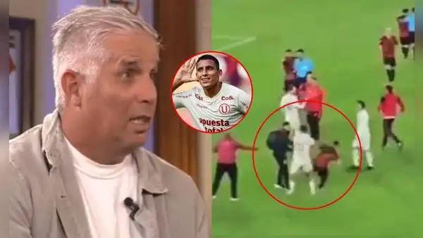 Rebagliati reveló la verdadera razón por la que Álex Valera no fue expulsado en Universitario tras pelea ante Melgar