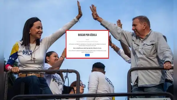 Actas María Corina Elecciones Venezuela 2024: CONSULTA con cédula los resultados tras el segundo boletín
