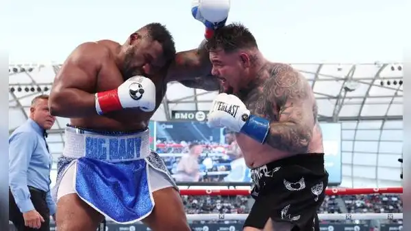¡Polémico empate! Andy Ruiz no puede con Jarrell Miller en su retorno a los rings