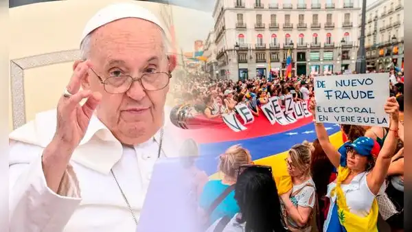 Papa Francisco tras fraude del régimen de Maduro en Venezuela: "Busquen la verdad y eviten la violencia"