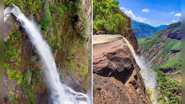 La cascada de Colombia en la que el agua "cae hacía arriba": actividades y cómo llegar a este paraíso natural